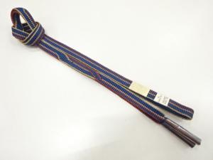 未使用品　正絹　手組帯締め